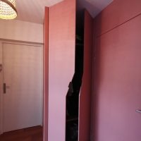 Portes de placard en MDF peint