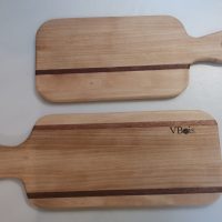 Planche apéro en hêtre et sipo