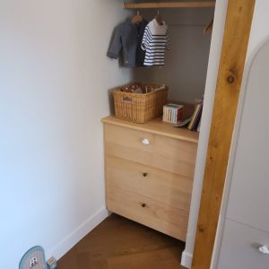 Aménagement sous escalier en contreplaqué peuplier 16mm
