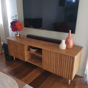Meuble TV en hêtre