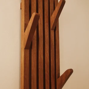 Porte serviettes en sipo 125x23cm