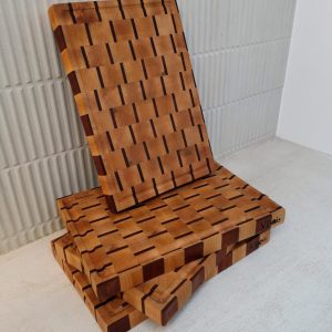 Billot hêtre sipo 37x25 goulotte poignées